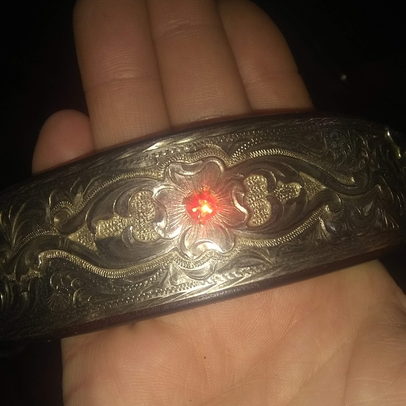 3 Leather Horse Show Halters with Silver Accents - Picture 8 of 8